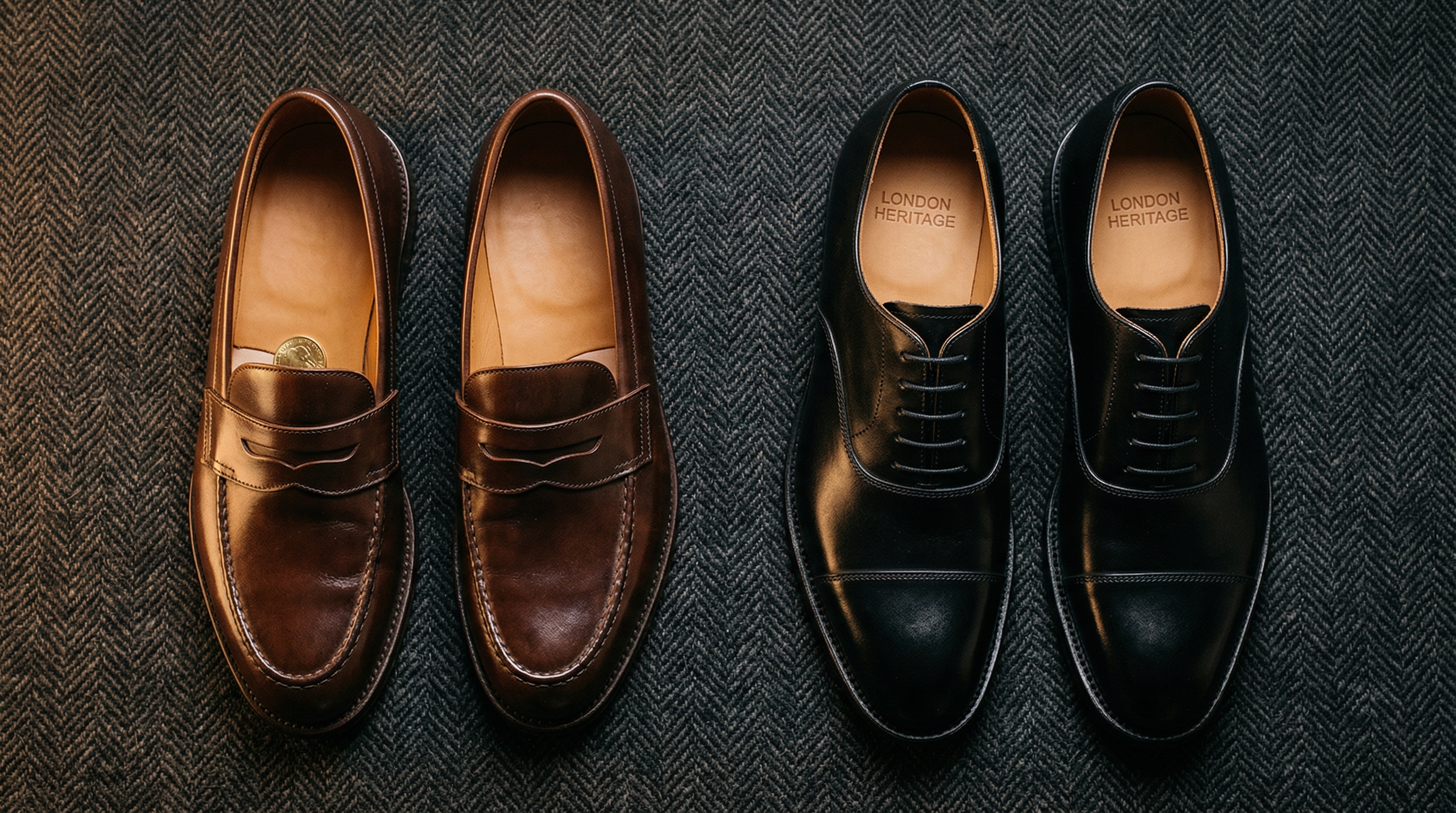 Loafers and Oxford shoes